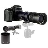 RRP £139.32 JINTU 420-1600mm Telephoto Lens Manual Fcous Zoom Lenses