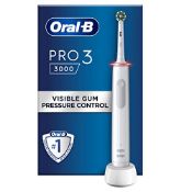 RRP £53.40 Oral-B Pro 3 Electric Toothbrushes For Adults