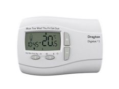 RRP £84.78 Drayton DIGISTAT +3 22083 7 Day PROGRAMMABLE Room Thermostat