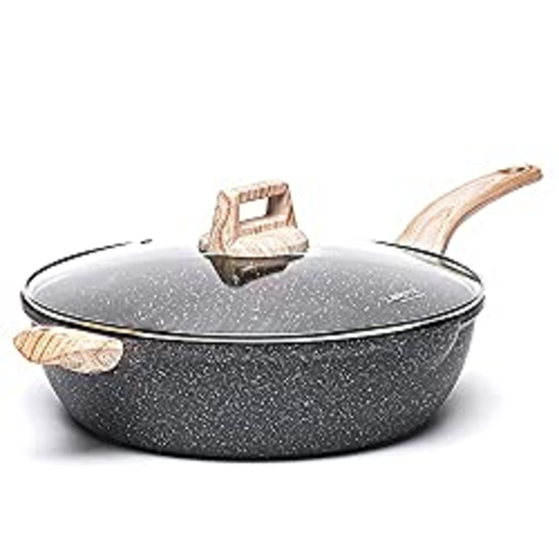 RRP £39.06 CAROTE Saute Pan with Lid - Image 2 of 4