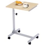 RRP £37.95 Aingoo Overbed Table Small Computer Desk Mobile Desk