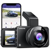 RRP £53.99 AZDOME 1080P Dash Cam WiFi APP Car Camera with 3 Inch IPS Screen