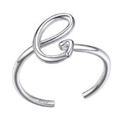 RRP £16.37 SILVERCUTE Rings For Women Adjustable Thumb Ring Girls Initial Letter G