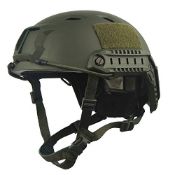 RRP £61.40 LOOGU Fast BJ Base Jump Military Helmet with 12-in-1 Headwear