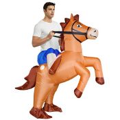 RRP £31.38 Silom Inflatable Costume Horse Halloween Costumes Adult