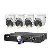 RRP £256.82 ANNKE Home Wired Camera Security System with Audio