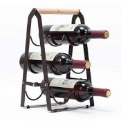 RRP £22.34 KINGRACK Wine Rack 6 Bottles