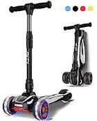 RRP £55.82 LOL-FUN 3 Wheel Scooter for Kids Ages 3-12 Years Old