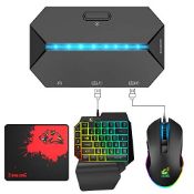 RRP £31.74 One Hand Gaming Keyboard and Mouse Combo