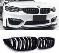 RRP £36.94 Gangying F32 Front Kidney Grille Compatible for BMW 4 Series F32 F33 F36