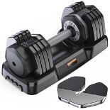 RRP £115.23 Dripex Adjustable Dumbbell