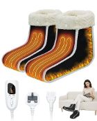 RRP £46.89 Electric Foot Warmer for Women Men