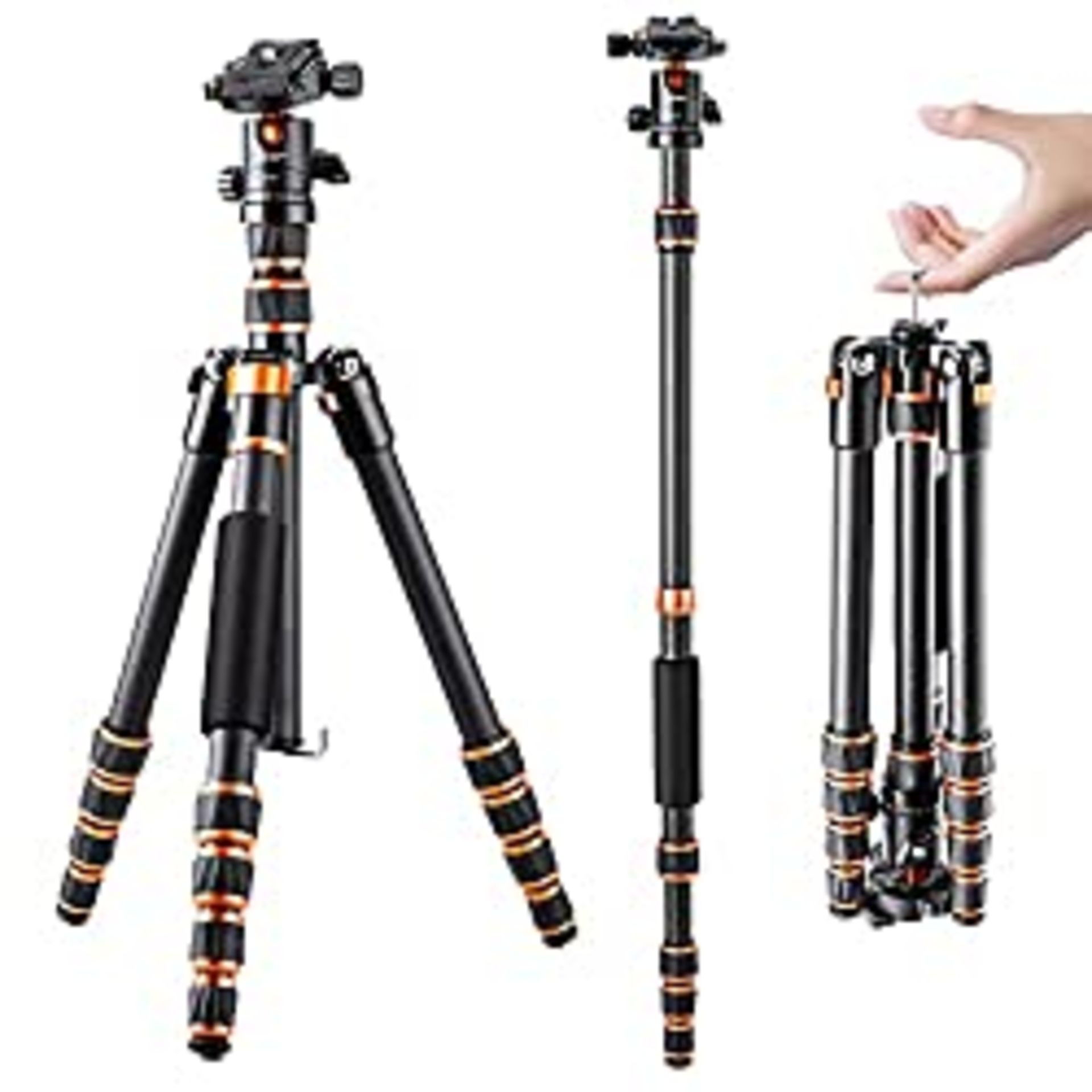 RRP £111.65 K&F Concept 61 inch Carbon Fibre Camera Tripod