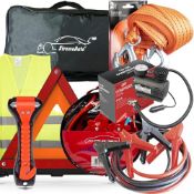 RRP £37.95 Xtremeauto Breakdown Kit For Car - Car Breakdown Kit Emergency Essentials
