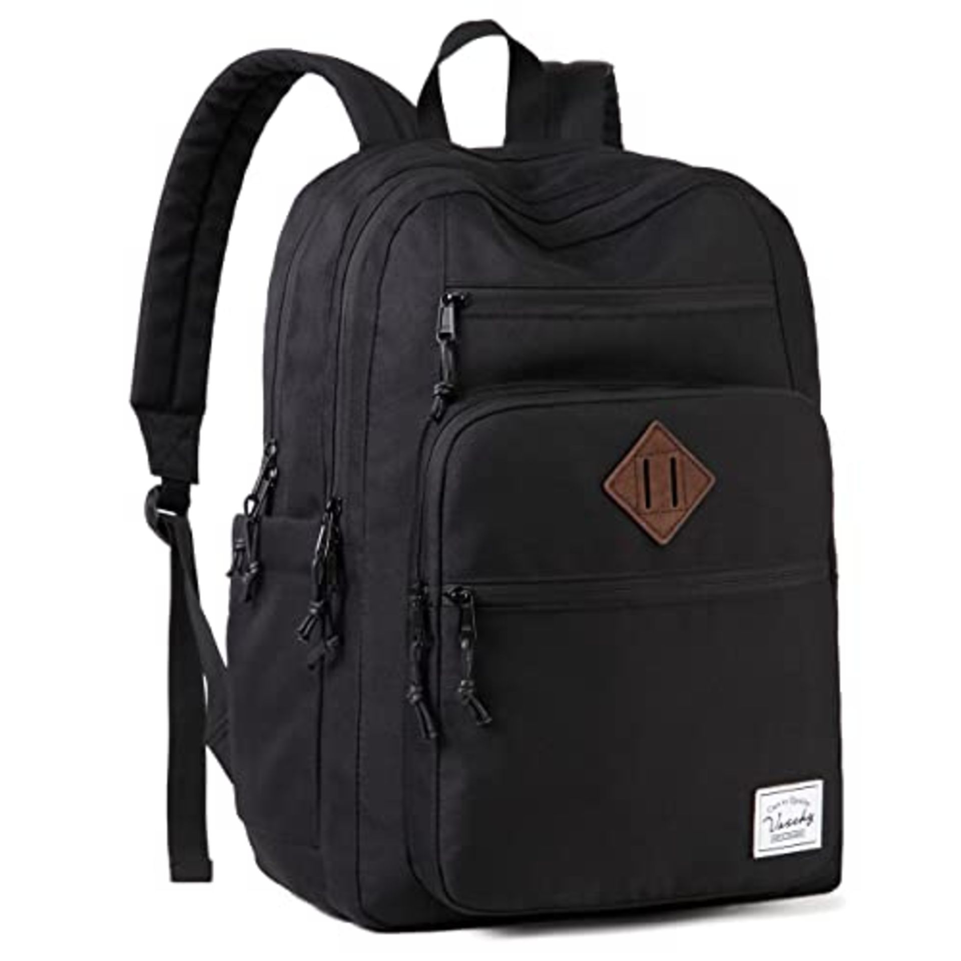 VASCHY School Bag, 21L Lightweight School Backpack for Teen Boys Girls ...