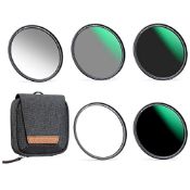 RRP £133.99 K&F Concept 77mm 5-in-1 Magnetic Lens Filter Kit