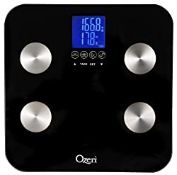 RRP £39.07 Ozeri Touch (440 lbs / 200 kg) Total Body Bath Scale Measures Weight