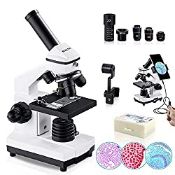 RRP £100.79 BEBANG 100X-2000X Microscope for Kids Adults