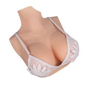 RRP £88.21 KUMIHO Silicone Breast Forms Lifelike Fake Breastplate