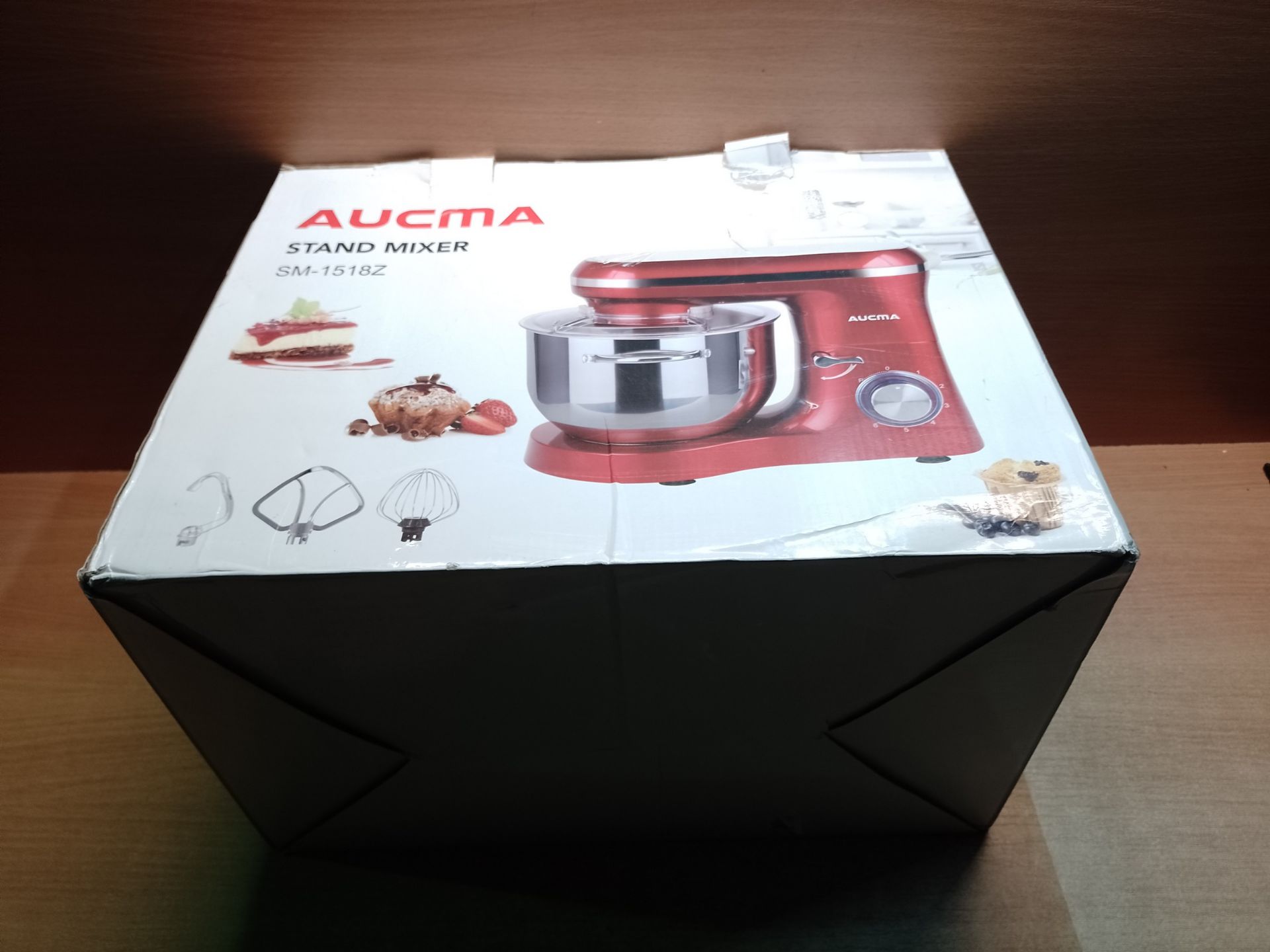 RRP £122.82 Aucma Stand Mixer - Image 2 of 2