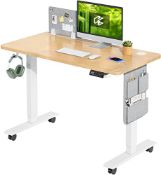 RRP £223.32 MAIDeSITe Electric Standing Desk Height Adjustable