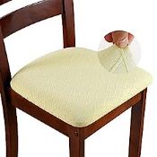 RRP £10.28 ZHILING Stretch Jacquard Chair Seat Covers