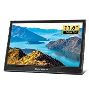 RRP £83.80 Thinlerain Portable HDMI Monitor 11.6 Inch Laptop Monitor