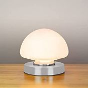 RRP £25.67 Anika 62510 Opal Dome Table Lamp with Touch Activated