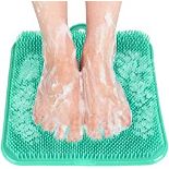RRP £14.50 Newthinking Shower Foot Scrubber Cleaner Massager