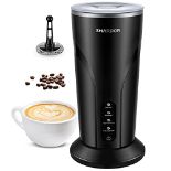 RRP £26.79 SHARDOR Electric Milk Frother and Steamer with Warm Function