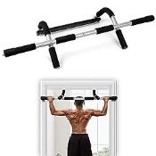 RRP £22.27 ZENO Pull Up Bar | Pull Up Bar for Doorway | Chin Up