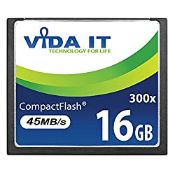 RRP £40.43 NEW 16GB HIGH SPEED 200x CF Compact Flash MEMORY CARD