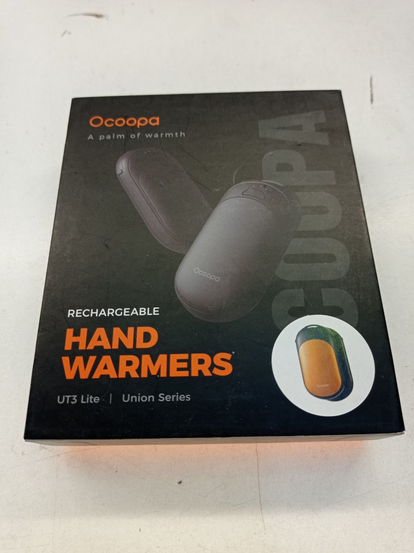 RRP £30.14 OCOOPA UT3 Lite Magnetic Hand Warmers Rechargeable 2 pack - Image 2 of 2