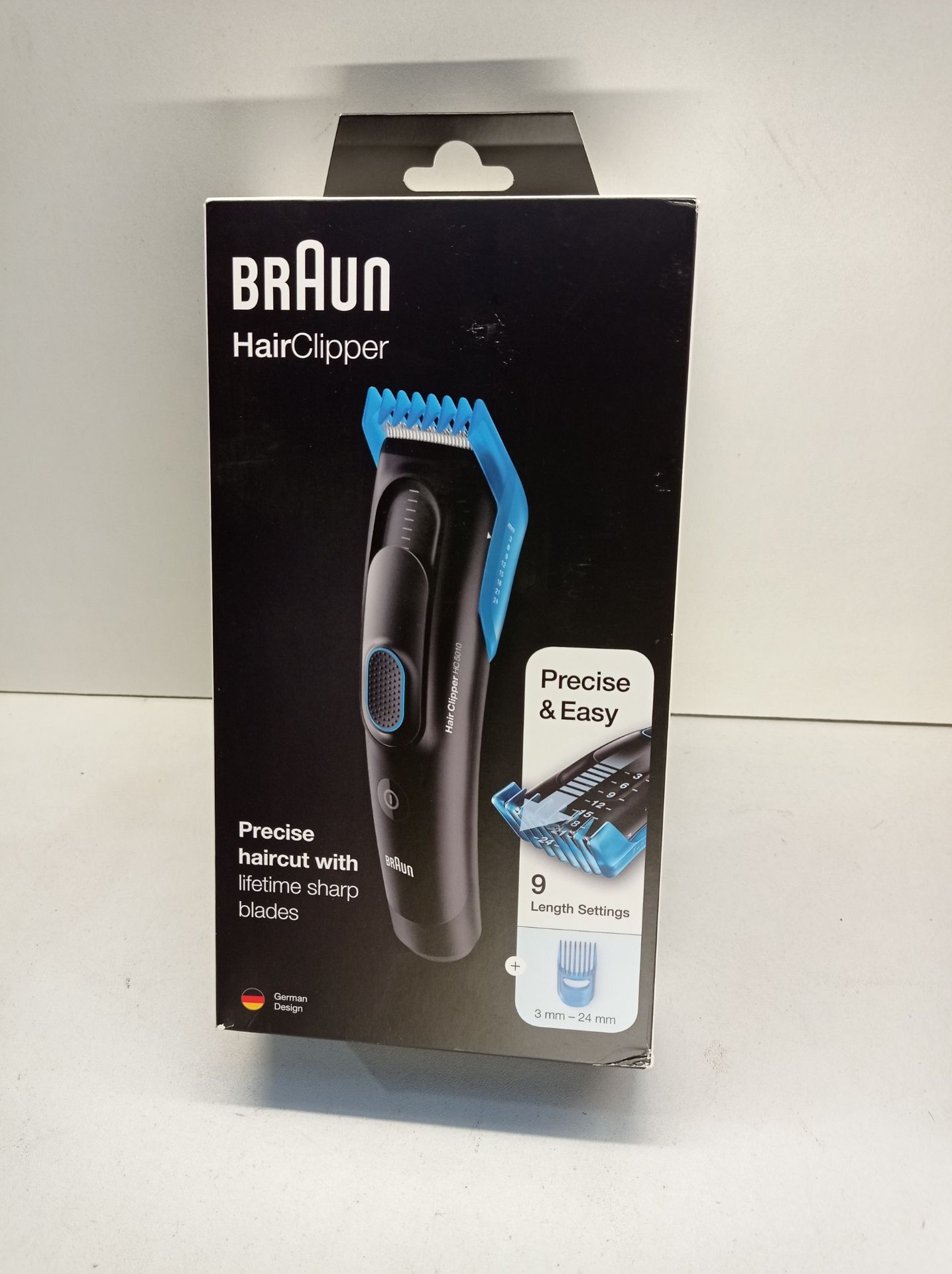 RRP £38.63 Braun Hair Clipper HC5010, 9 lenghts - Image 2 of 2