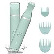 RRP £27.90 Rechargable Bikini Trimmer Women Body Hair Trimmer