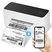 RRP £100.49 Phomemo Bluetooth Thermal Label Printer 4x6