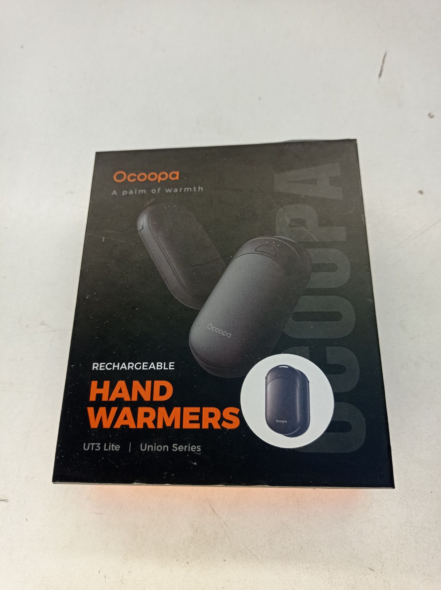 RRP £25.62 OCOOPA UT3 Lite Magnetic Hand Warmers Rechargeable 2 pack - Image 2 of 2