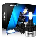 RRP £32.37 BRAND NEW STOCK NIGHTEYE 9006 Led Headlight Bulbs