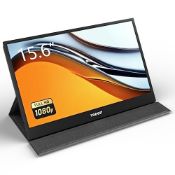 RRP £111.65 Yodoit Portable Monitor 15.6" 1920 1080 FHD Monitor