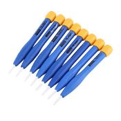 RRP £14.77 8Pcs Screwdriver Set Precision Adjust Frequency Screwdriver