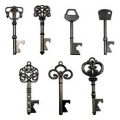 RRP £13.39 XONOR Key Bottle Openers - Assorted Vintage Skeleton Keys