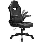 RRP £111.65 BASETBL Office Gaming Chair Racing Style PU Leather