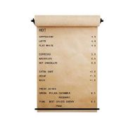 RRP £133.97 Kraft Paper Roll Display