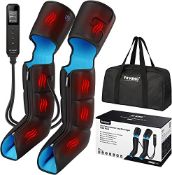 RRP £185.39 FIT KING Leg Massager with Heat for Pain and Circulation