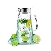 RRP £24.87 1.7 Liter Heat Resistant Borosilicate Glass Carafe