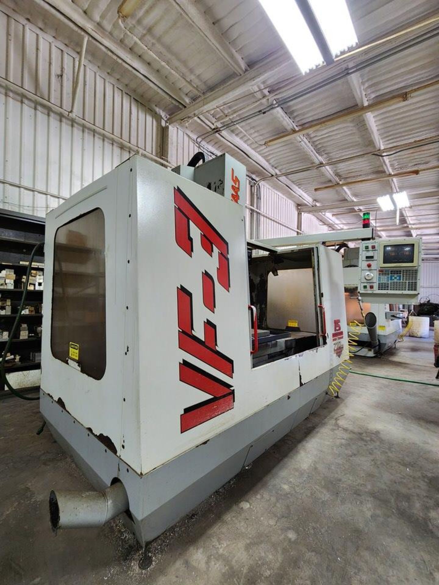 1996 Haas VF3 Milling Machine 208/230V, 3PH, 50/60HZ, Full Load: 40A; Largest Load: 30A; - Image 2 of 18
