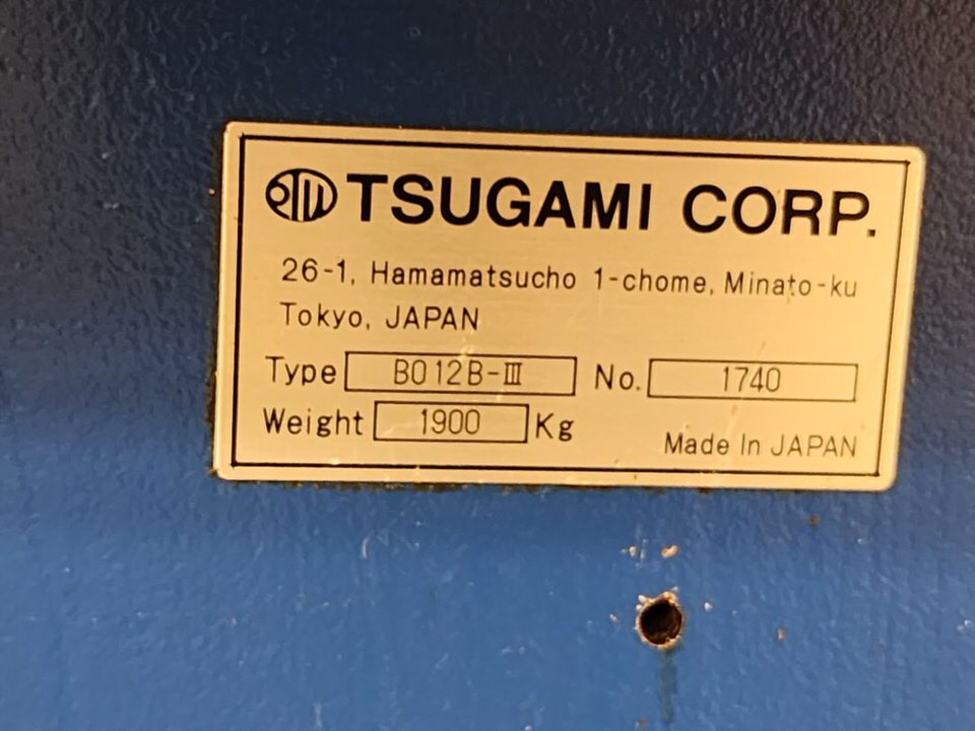 Tsugami B012B Swiss Lathe W/ Fanuc LG2 Controller; W/ LNS Bar Feeder: Yr: 09', Mod: 212ST - Image 17 of 29