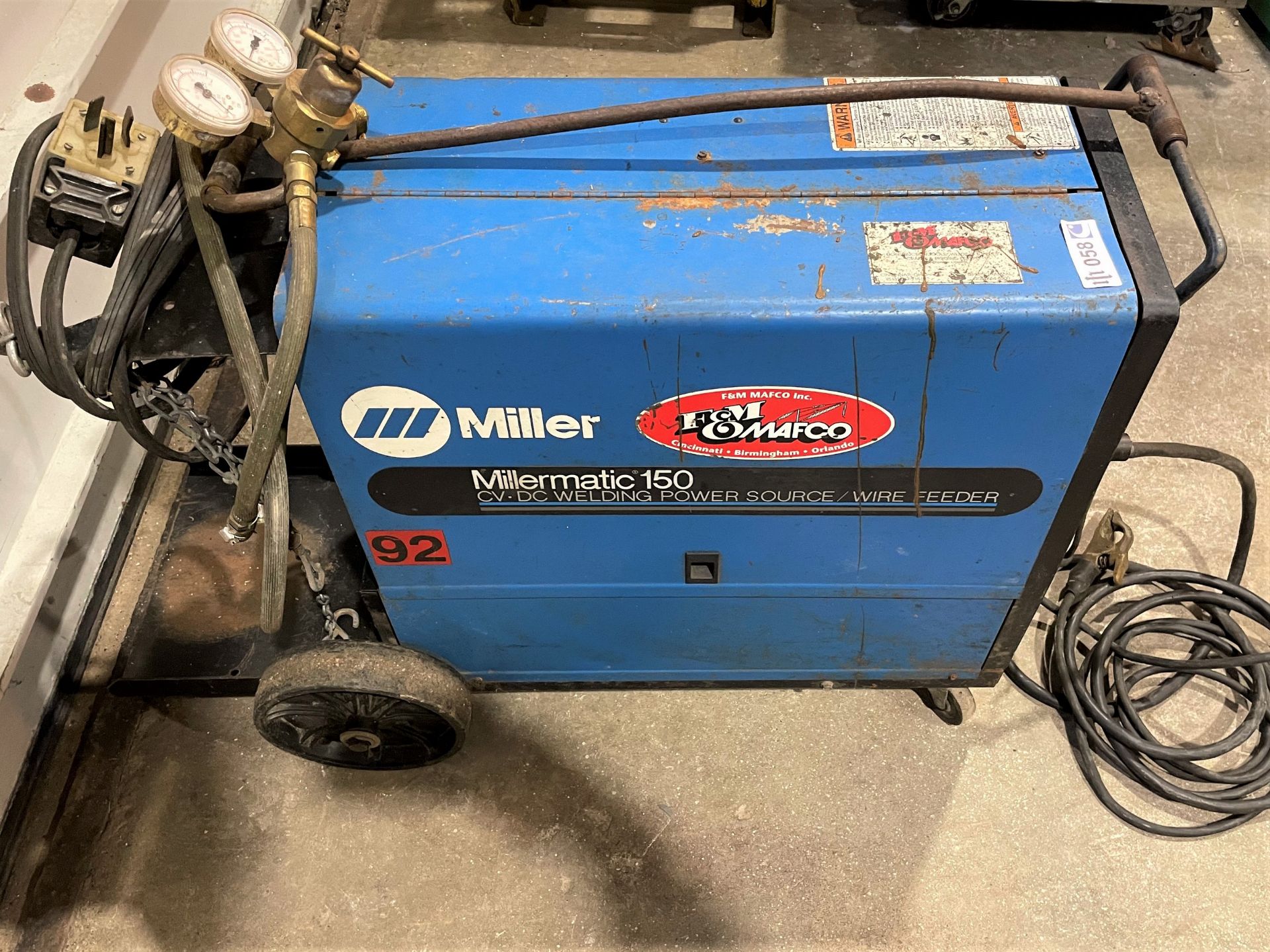 Miller Millermatic 150 CV/DC Arc Welding Power Source / Wire Feeder