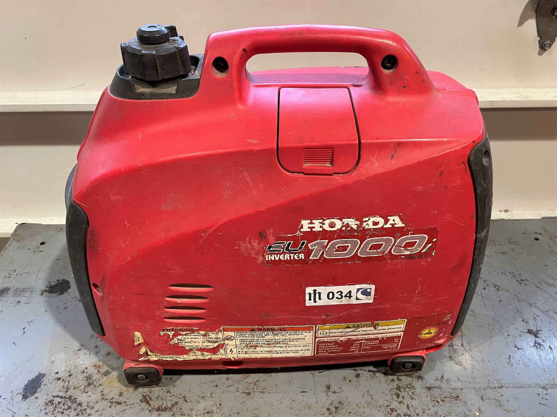 Honda EU1000i Inverter Portable Generator - Image 3 of 4