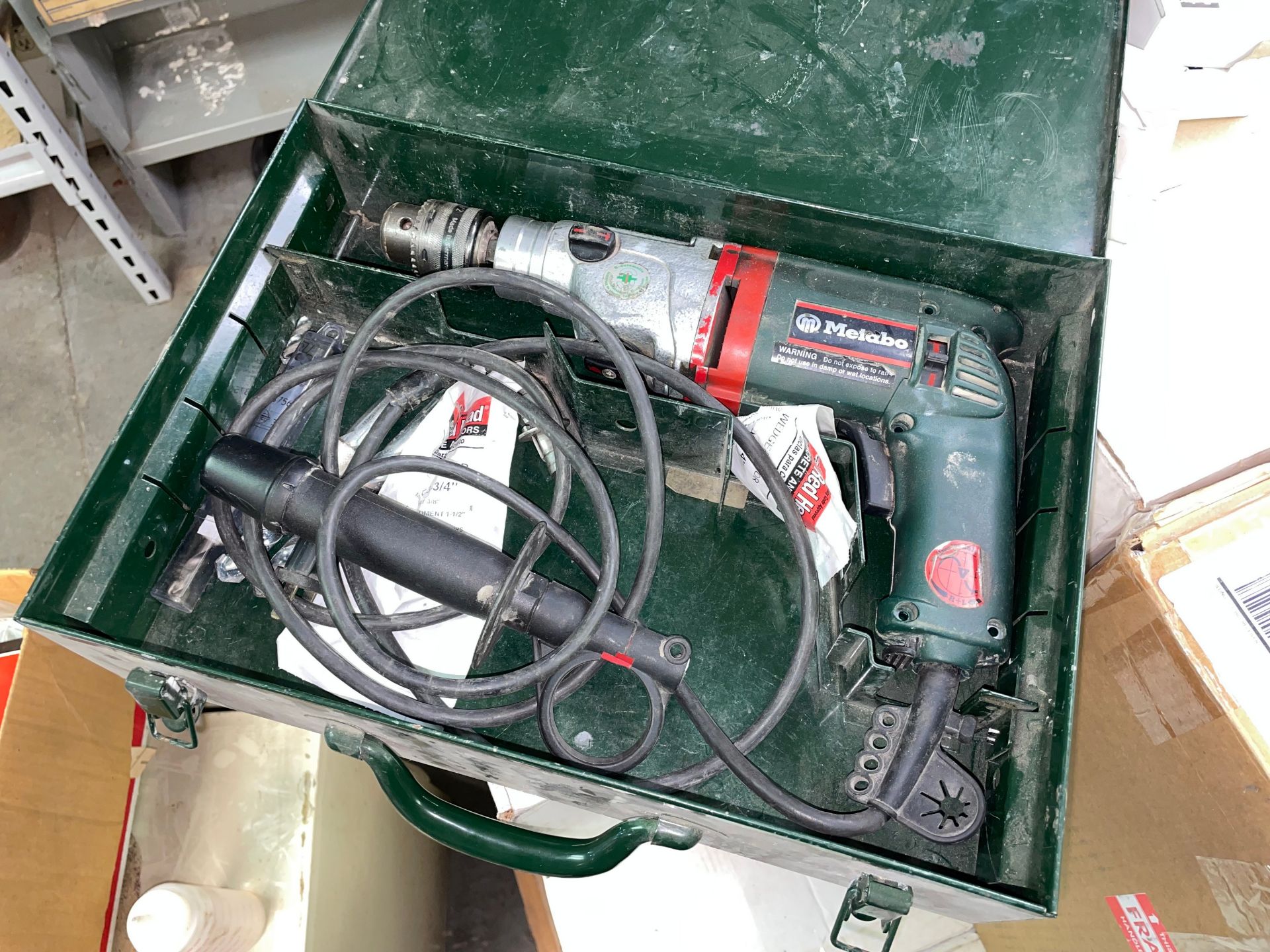 Metabo Electric Drill with Metal Case